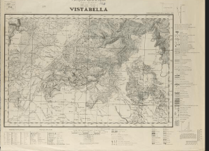 mapa de Vistabella, 1938