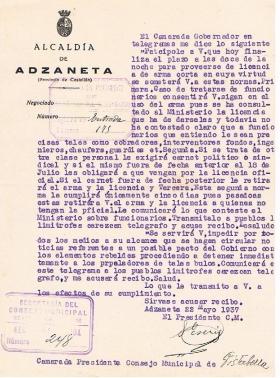 33- DESMENTIDO PACTO CON LOS REBELDES   22-5-37