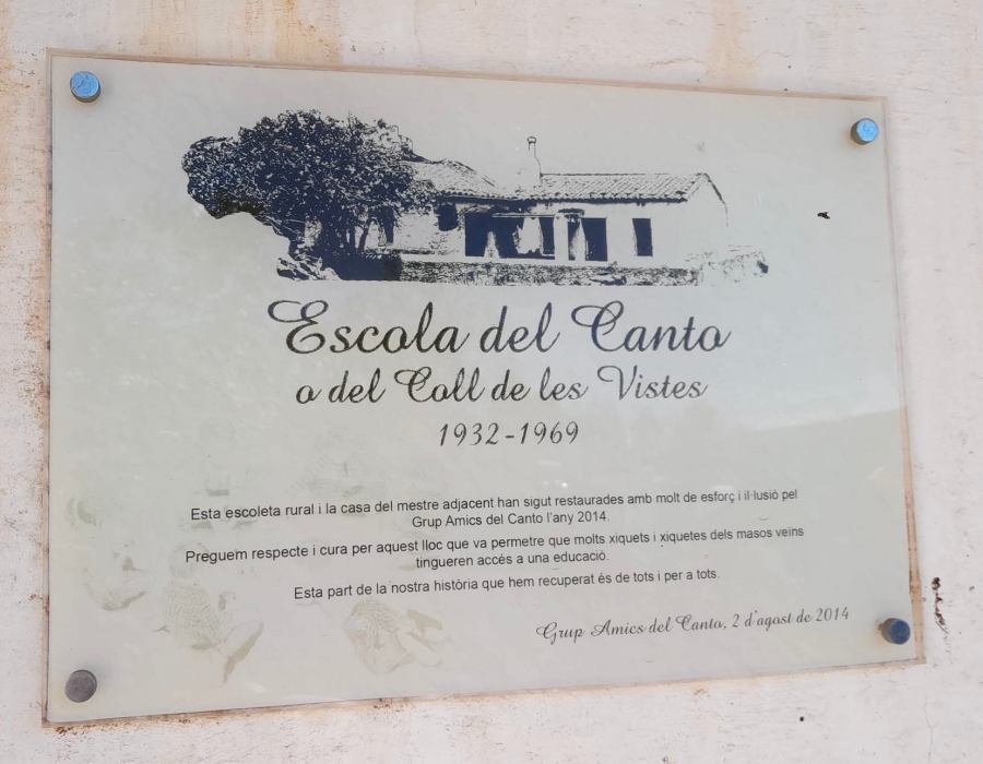 Foto Núria Garcia Vicente. 28/09/2024 Visita del Club de Muntanya de Vistabella